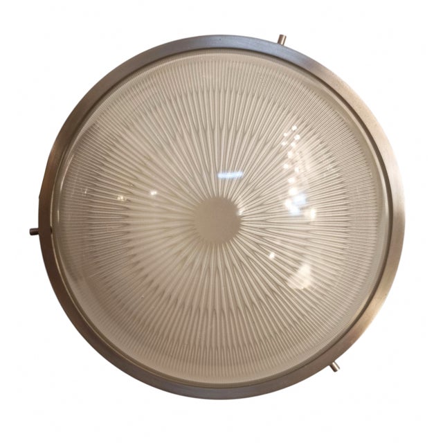 Silver Sigma Wall Lamp by Sergio Mazza for Artemide, Italy, 1960s For Sale - Image 8 of 8