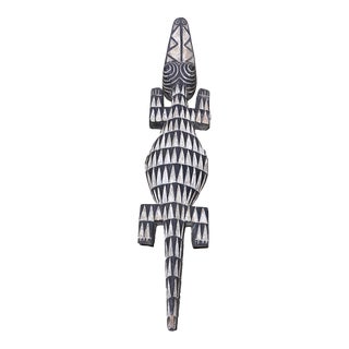 African Mask Crocodile Nuna Bobo Burkina Faso 42" W For Sale