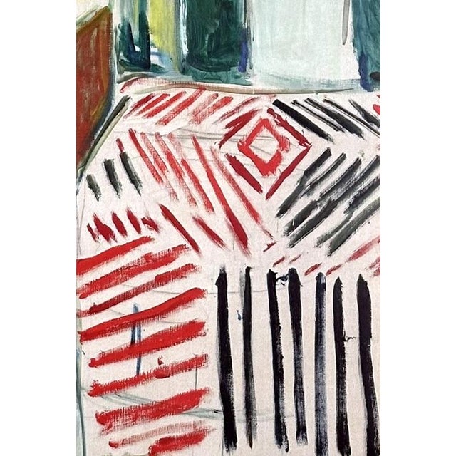 Jasper Johns + Edvard Munch Between the Clock and the Bed Original 2016 Oslo Exhibition Poster For Sale - Image 4 of 10