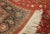 Red Vintage Sarouk 6'9 inch x 4'1 inch Handwoven Wool Rug For Sale - Image 8 of 13