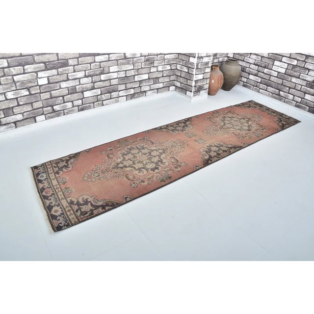 Handmade wool carpet in Turkish Anatolia , Vintage Oushak Rug,Turkish Vintage Anatolian Rug, Handmade wool Rug . One Of...