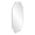 Contemporary Frameless Octagonal Mirror For Sale - Image 3 of 7