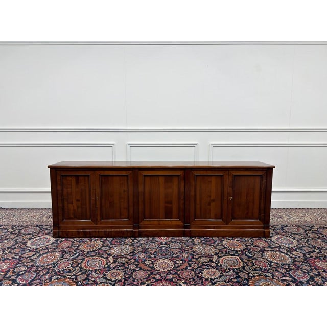 About this Classic Antique Italian Office Cabinet Sideboard Classic and Elegant | Antique cabinets from Italy This...