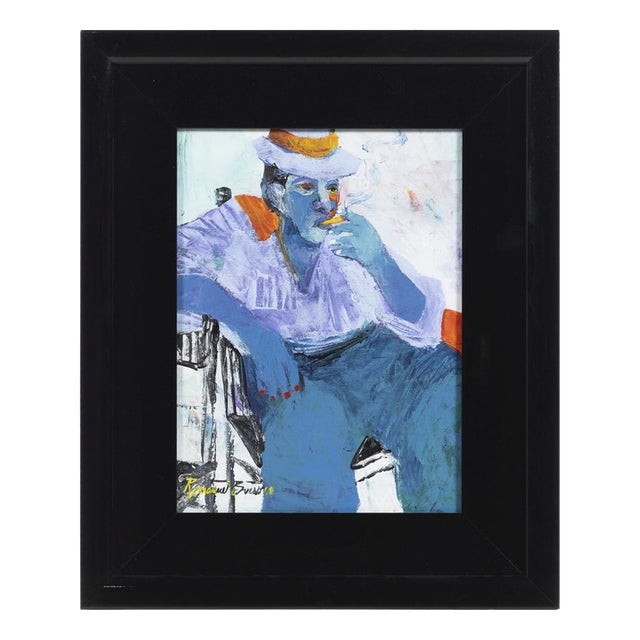 Roxane Bueso, Portrait, Acrylic on Canvas For Sale