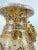 Gold Vintage Chinoiserie Japanese Satsuma Ceramic Hand Painted Vase For Sale - Image 8 of 13