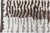 "Timberline" Modern Abstract Linear Striation Ivory With Charcoal Rug For Sale - Image 4 of 9