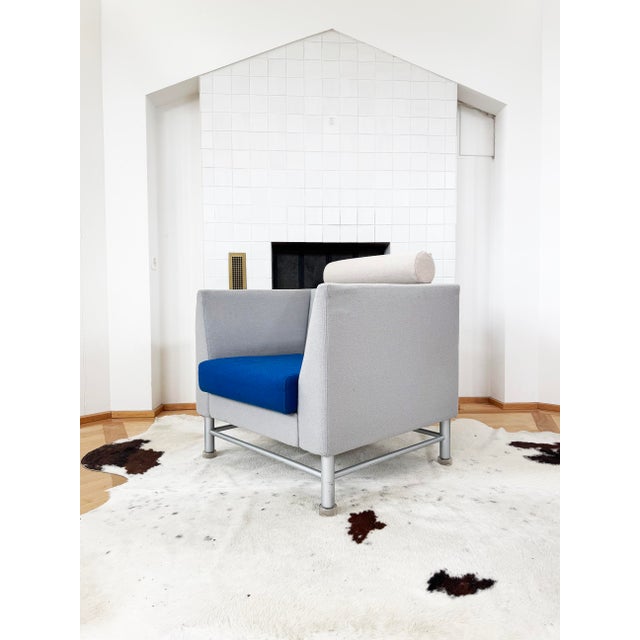 Ettore Sottsass for Knoll, 1980s Eastside Club Lounge Chair For Sale - Image 10 of 10