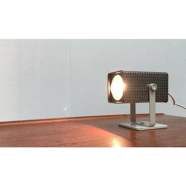 Mid-Century Minimalist Space Age Table Lamp, 1960s For Sale - Image 5 of 18