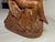 Antique Hand Carved Wood Folk Art Religious Jesus Christ Sculpture Pieta Statue For Sale In New York - Image 6 of 13