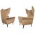Tan Italian Lounge Chairs by Gio Ponti - A Pair For Sale - Image 8 of 8
