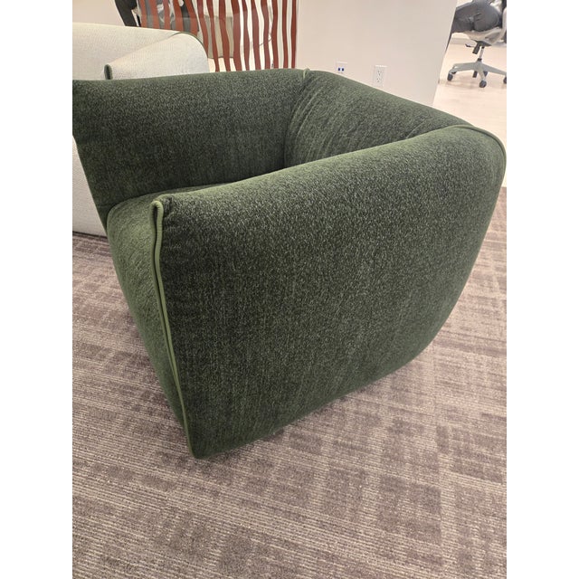 2010s MDF Italia Mia Swivel Armchair For Sale - Image 5 of 9