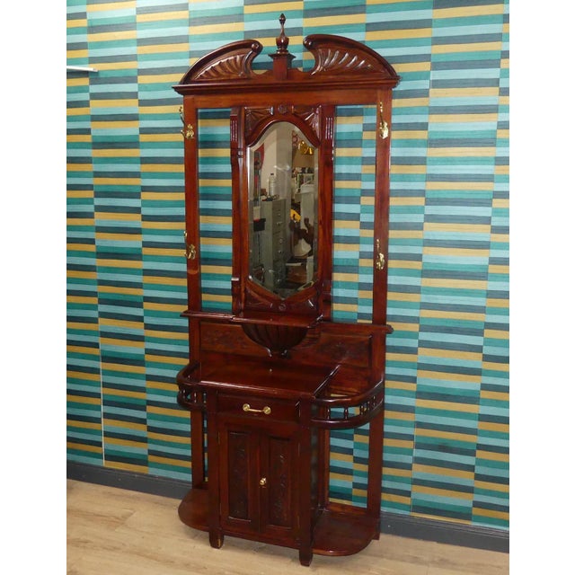 Decorative Highlight Impressive Antique Coat Rack This magnificent piece, standing 2.25m tall, is looking for a suitable...