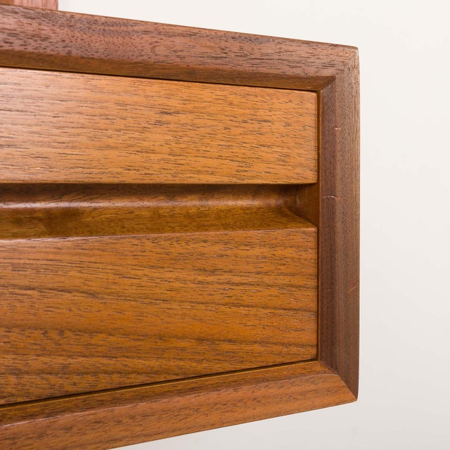 Walnut Home Office Shelving Unit by Poul Cadovius for Cado, Denmark, 1960s For Sale - Image 13 of 16