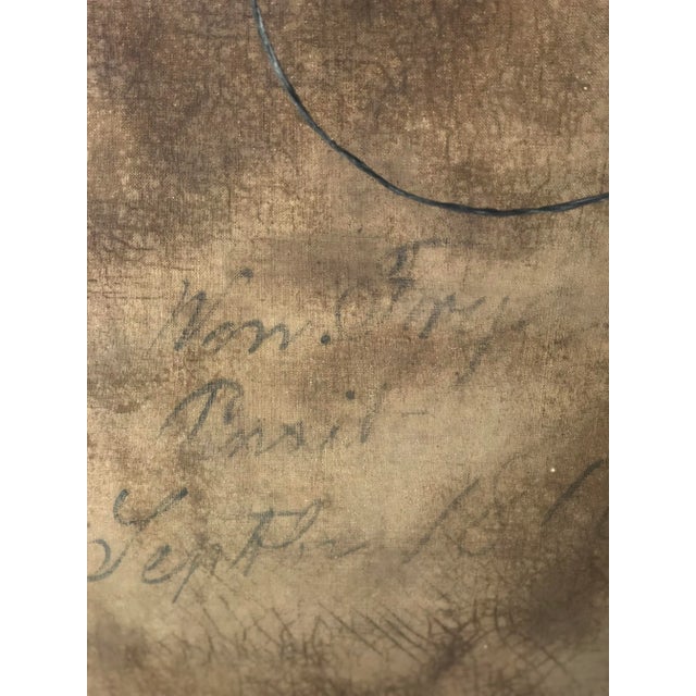 1810 Realism Oil Painting of Famous Young Girl For Sale - Image 11 of 13