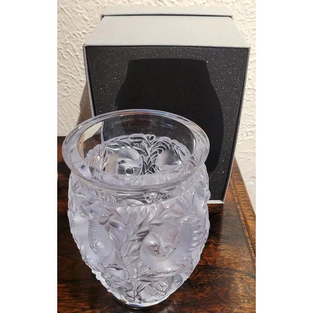Mid Century Lalique Bagatelle Vase For Sale In Dallas - Image 6 of 11