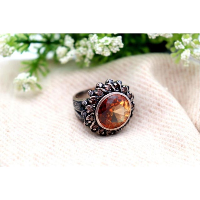 Ring and Pendant Set in Silver, Set of 2 For Sale - Image 3 of 6