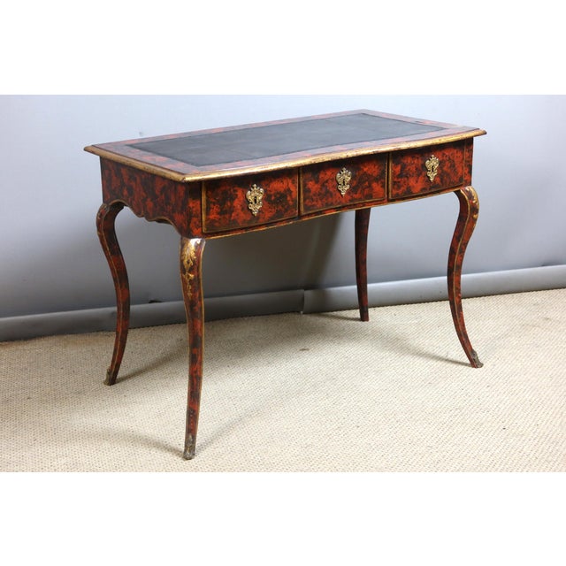 Antique Lacquered Desk, 1700s For Sale - Image 9 of 13
