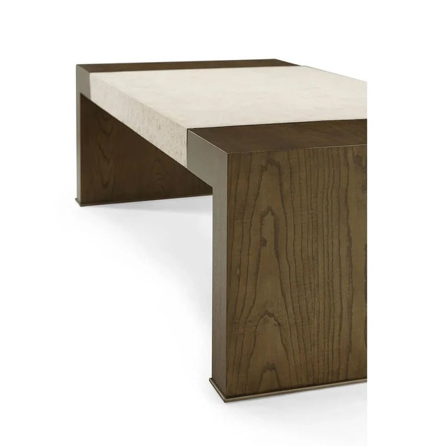 Modern Coffee Table, Dark For Sale In Greensboro - Image 6 of 9