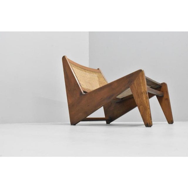 Kangaroo Chair Armchairs by Pierre Jeanneret, 1950s, Set of 2 For Sale - Image 12 of 17