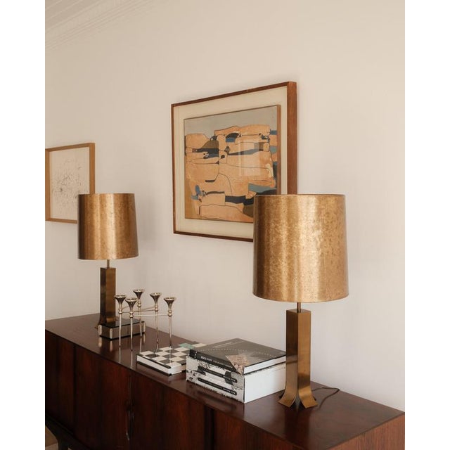 Vintage Sculptural Table Lamps, Set of 2 For Sale - Image 3 of 6