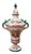 Veuve Perrin Factory 1 of 2 Huge Vintage Faience Pottery Covered Urn For Sale - Image 4 of 8