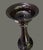 Late 20th Century Vintage Art Glass Amber Tall 16.5'' Floor Table Candle Holder For Sale - Image 5 of 8