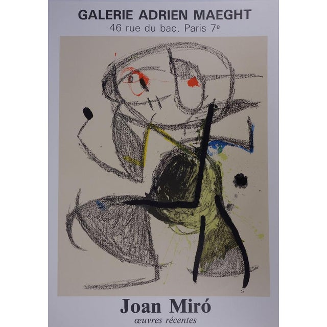 Œuvres Récentes Poster after Joan Miro For Sale - Image 5 of 5