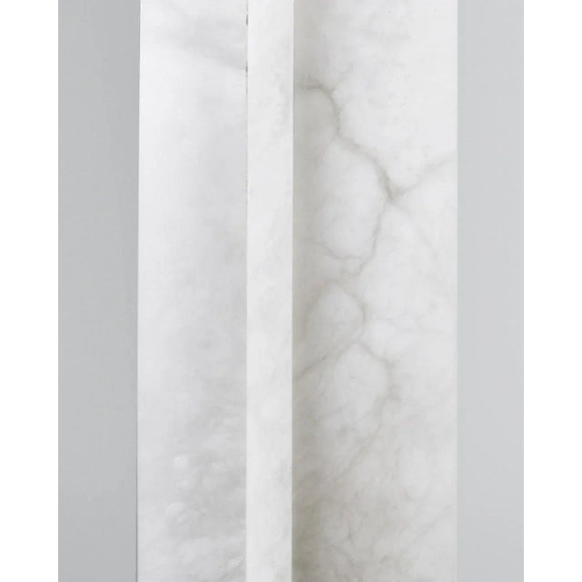 Contemporary Alabaster Small Lamp by Owl For Sale - Image 3 of 7