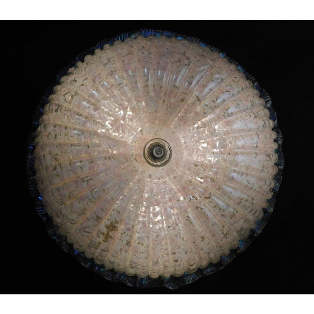 1960s Opalescent Murano Flush Mount For Sale - Image 6 of 7
