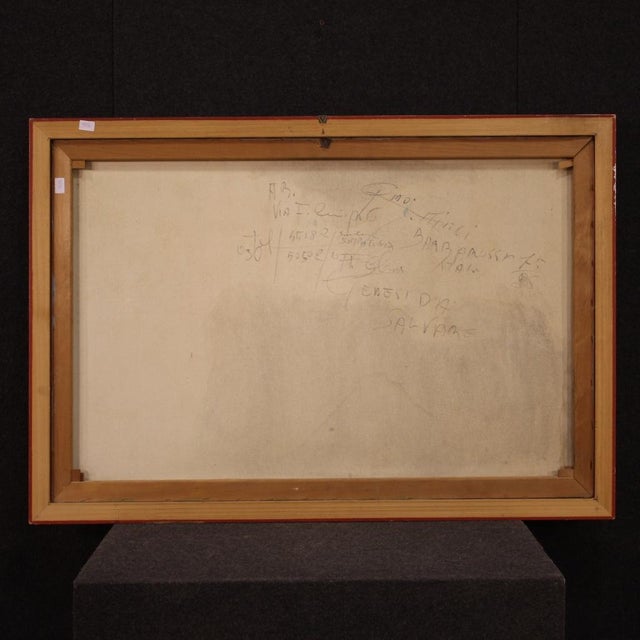 Italian Artist, Surrealist Composition, 20th Century, Mixed Media For Sale - Image 8 of 16