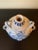 Ceramic Vintage Italian Hand Painted Blue and White Faience Pottery Jug Vase For Sale - Image 7 of 12