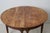 Antique Swedish Demi Lune Tables with Faux Mahogany Paint, Set of 2 For Sale - Image 4 of 7