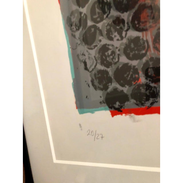 Printmaking Materials Jörg Immendorf, Large Silkscreen Serigraph Neo Figurative Expressionist Print Jorg Immendorff, 2006 For Sale - Image 7 of 10