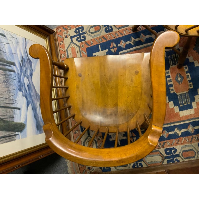 20th Century Captains Chairs-Pair For Sale In New York - Image 6 of 11