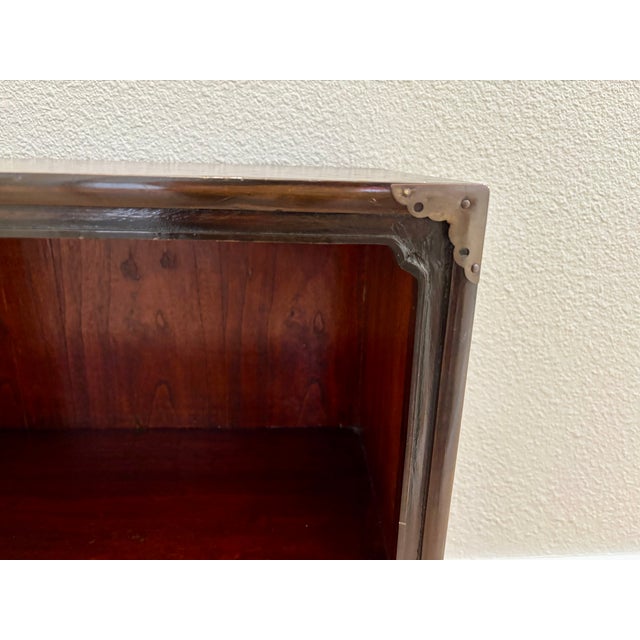 Vintage Chinoiserie Small Chest/Side Table/Nightstand For Sale - Image 4 of 10