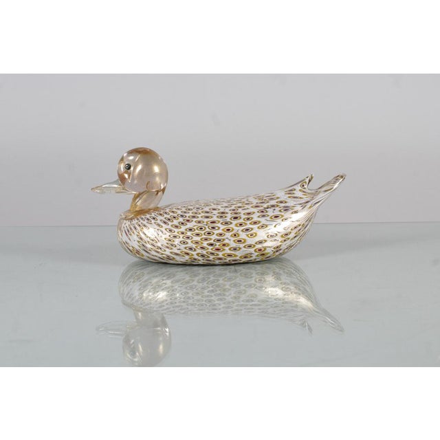 Murano Glass Duck attributed to A. Barbini, Italy, 1960s For Sale - Image 3 of 15
