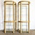 Graceful and airy, this pair of boho chic pencil reed étagères embodies the relaxed sophistication of coastal design....