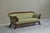 Sculptural Regency Sofa in Figured Mahogany Veneer and Velvet, 1800s For Sale - Image 4 of 11