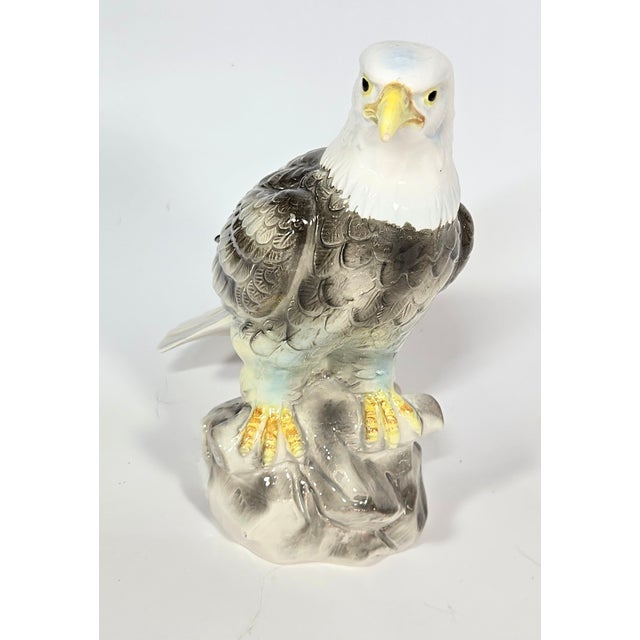 Vintage Ceramic Bald Eagle For Sale - Image 13 of 14