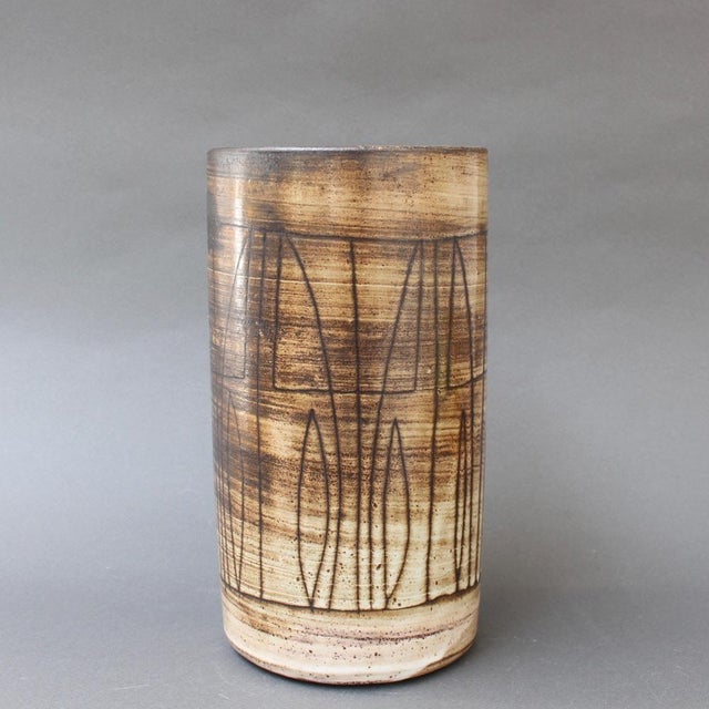 Mid-Century Ceramic Vase by Jacques Pouchain for Atelier Dieulefit, 1960s For Sale - Image 4 of 14