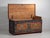 Antique Trunk with Floral Motifs, 1870s For Sale - Image 4 of 11