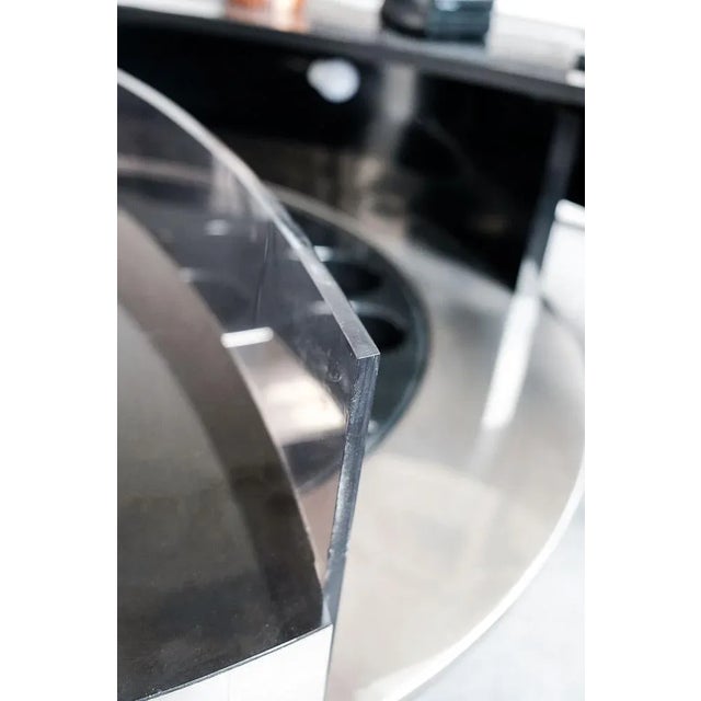 Harry's Bar Rotating Table by Massimo Papiri for Mario Sabot, Italy For Sale - Image 5 of 8