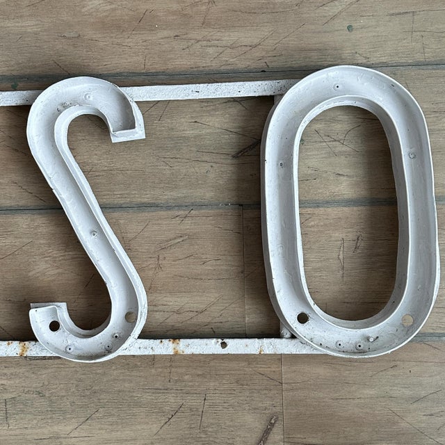 Large Espresso Advertisement Sign in Acrylic Glass and Metal, 1950s For Sale - Image 9 of 18