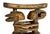 Wood Antique Old Luba Twin African Tribal Headrest For Sale - Image 7 of 8