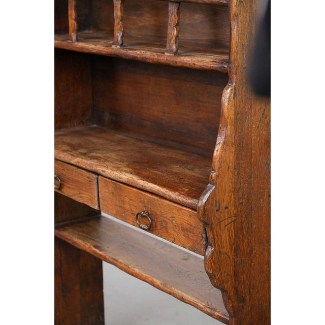 Brown Spanish Farmhouse Kitchen Cupboard in Wood, the Early 20th Century For Sale - Image 8 of 18