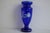 Cobalt Blue Glass Vase by Mary Gregory, 1880 For Sale - Image 4 of 9