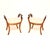 Antique Biedermeier Swedish Satin Birch Stools, 1890, Set of 2 For Sale - Image 9 of 9