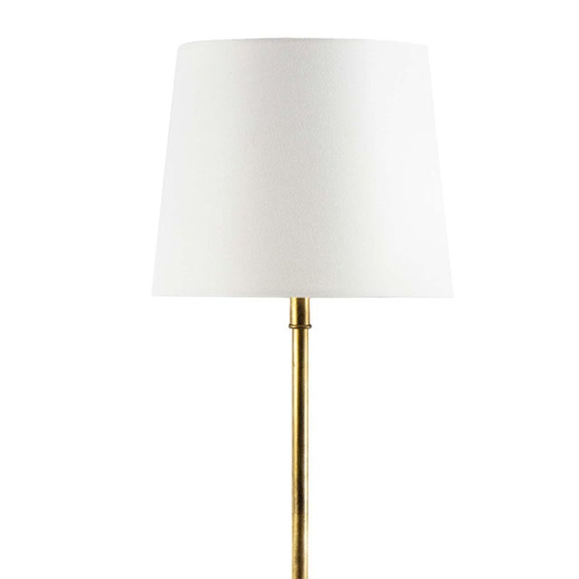 Traditional Regina Andrew Ribbon Steel Table Lamp, Gold For Sale - Image 3 of 6