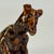 Small Vintage Hand Made Ceramic Sculpture of Mule / Horse in Glazed Brown For Sale In New York - Image 6 of 9