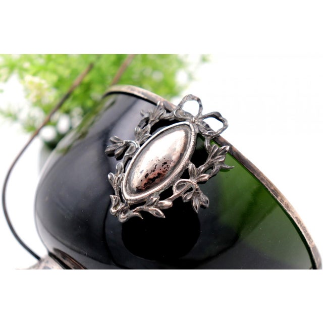 Candy Box with Glass Core and Silver Structure For Sale - Image 5 of 6